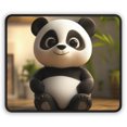 thumbnail image 1 of Cute Panda Gaming Mouse Pad, Panda Decor, Gamer Gift, Desk Accessory, Animal, 1 of 4