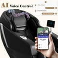 thumbnail image 4 of Furmax 2025 Full Body Massage Chair Zero Gravity Chair with SL-Track Shiatsu Massage Recliner with Body Scan AI Control & Heating, Black, 4 of 9