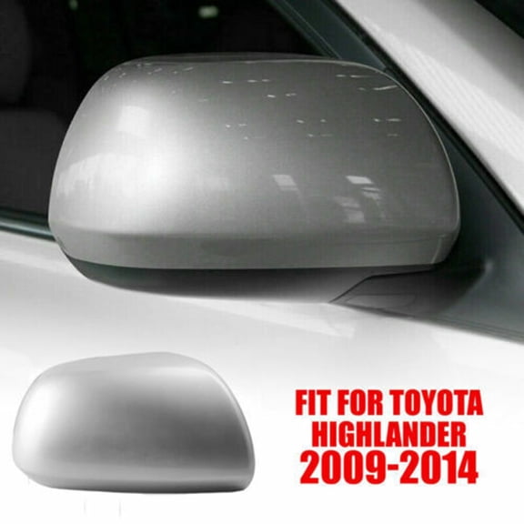 For Toyota-Highlander 2009-2014 Right Passenger Side Rear View Mirror Cap Cover