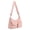 Pink, variant on Women Ladies Crossbody Purses Lightweight Nylon Shoulder Massenger Bag Casual Satchel Handbag with Multiple Pockets