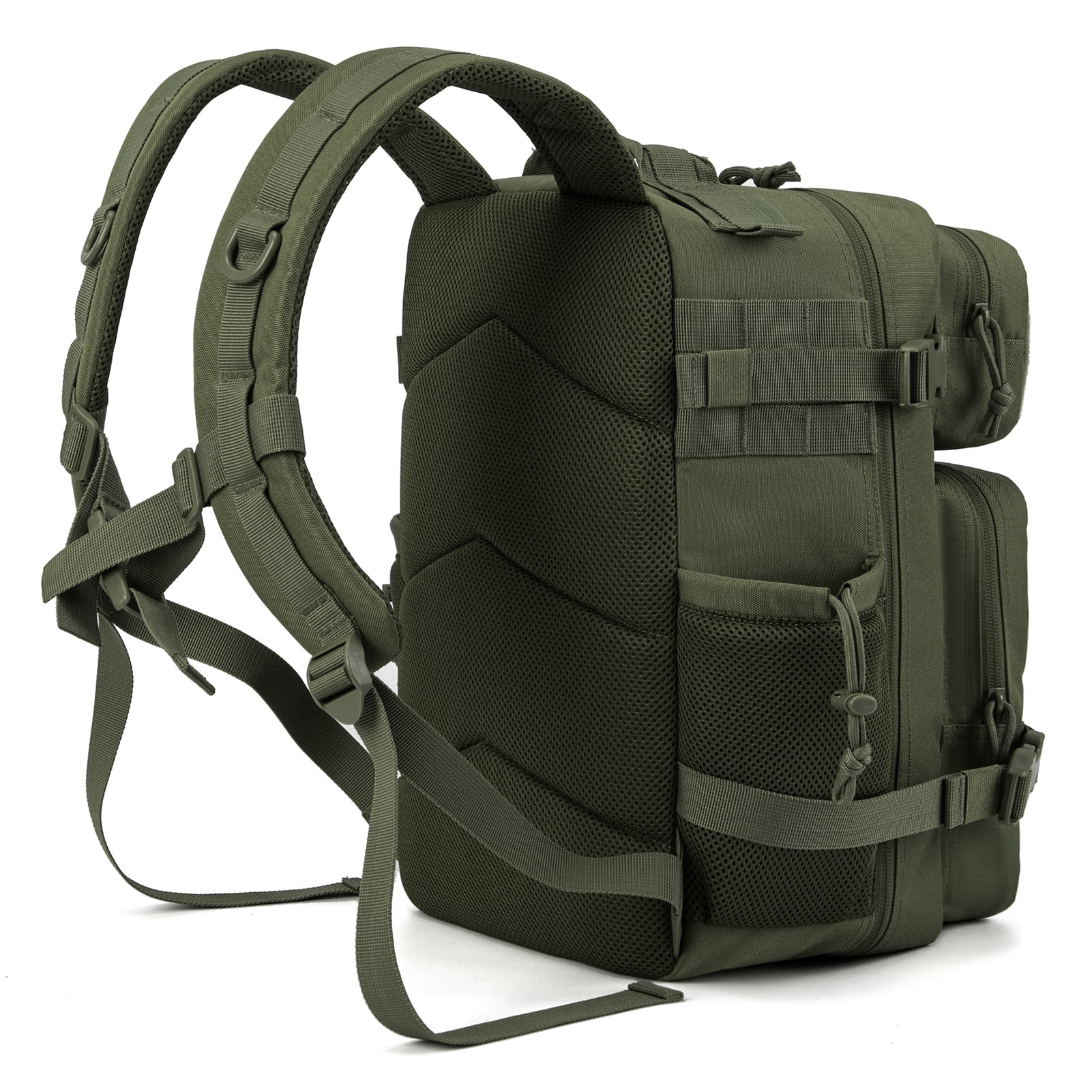 25L Molle Hiking Daypack Outdoor Backpack for Men Women Camping Travel Work Commuter Gym Bag