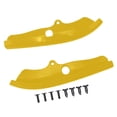 thumbnail image 3 of funtasica Front Bumper Lip Spoiler Accessory Corner Protector for 2015-2021 Yellow, 3 of 9