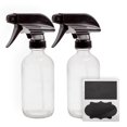 thumbnail image 1 of Botellas de aerosol Cornucopia Brands de vidrio transparente de 235 ml (paquete de 2), 1 of 9