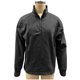 thumbnail image 4 of Hombres Zip Up Sudadera con Capucha de Pie Cuello Lavado Denim Afligido Medio Cremallera Manga Larga Casual Superior Poliéster Mezcla Chaqueta, 4 of 8