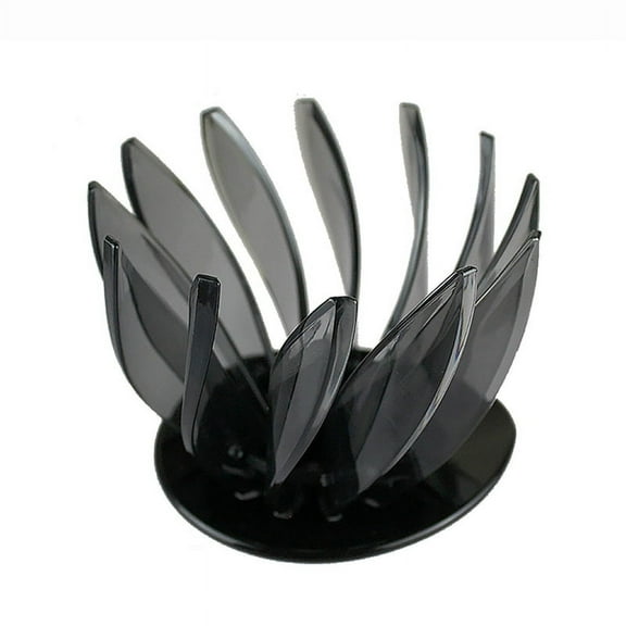 Coffee Filter Drip Hand Brew Coffee Filter Coffee Dripper Spiral Rib Design for 1-4 Cups for Home Office Black