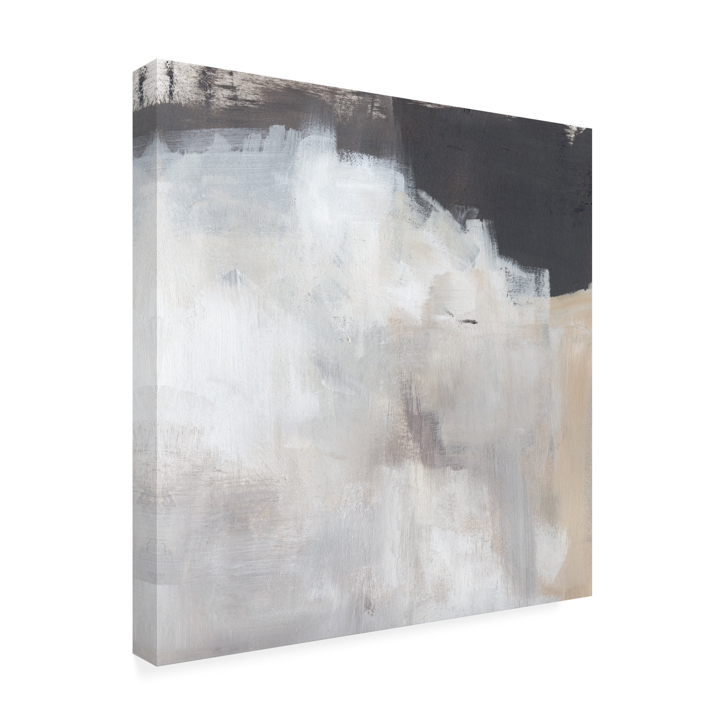 Jennifer Paxton Parker 'Neutral Abstract I' Canvas Art