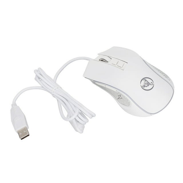 Mechanical Mouse,Mechanical Mouse Colorful Shine Wired Game Mouse Game Mouse Exceptional Reliability