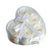 thumbnail image 5 of BalsaCircle Gift Boxes 6 Rose Soaps White, 5 of 6