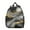Black White-1, variant on Black White and Gold Marble Backpack Backpack for School,Cute School Bag,Schoolbag with Adjustable Shoulder Straps & Padded Back,13.8"x11.4"x6"