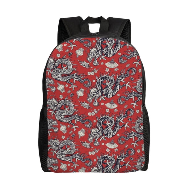 Disketp Dragons2 Mochila Unisex de Apertura Lateral Completa, Mochila para Laptop para Escuela, Trabajo y Viajes