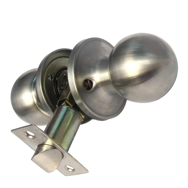Bewildely Passage Copper Silver Door Knob Lever Handle Non Locking Brushed Conjuntos de muebles de dormitorio