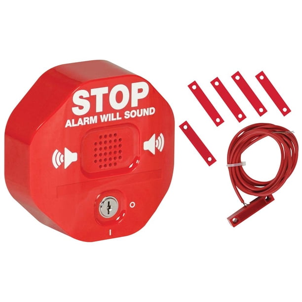 Tecnología de seguridad de alarma de puerta STI-6402 para puertas dobles