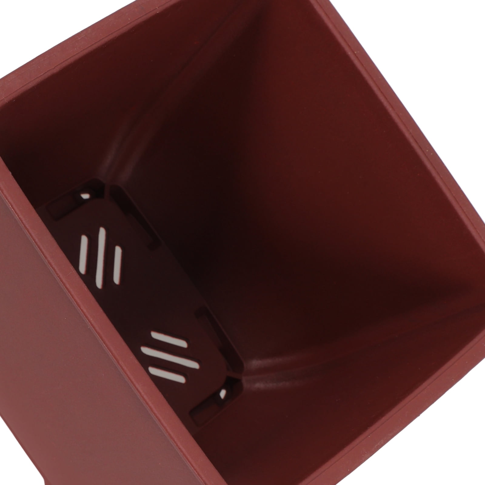 SEWCHICS Flower Pot For Indoor Use Dark Red 5Pcs 12.0x6.0x4.7In
