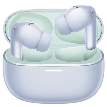 Xiaomi Redmi Buds 5 Pro (Global Version) Wireless Earbuds, Bluetooth 5.3 in-Ear Headphones, 52dB ANC, Up to 38H Battery Life, Hi-Res Audio & LDAC, Coaxial Dual Drivers - (Purple)