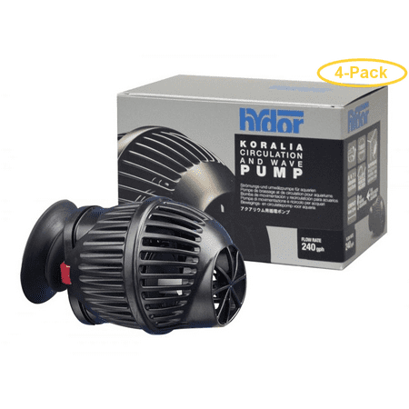 - Hydor Koralia Circulation & Wave Pump Koralia 240 - 3.5 Watts (240 GPH) - Pack of 4