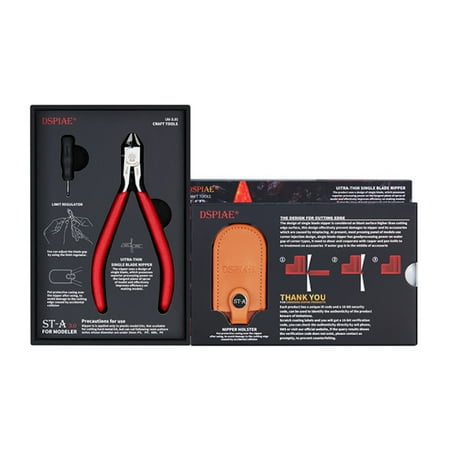 

YeekTok DSPIAE 2021 New ST-A Model Single Blade Nipper 3.0 Set Modeling Hobby Cutting Craft Tools Multifunctional Pliers Accessory