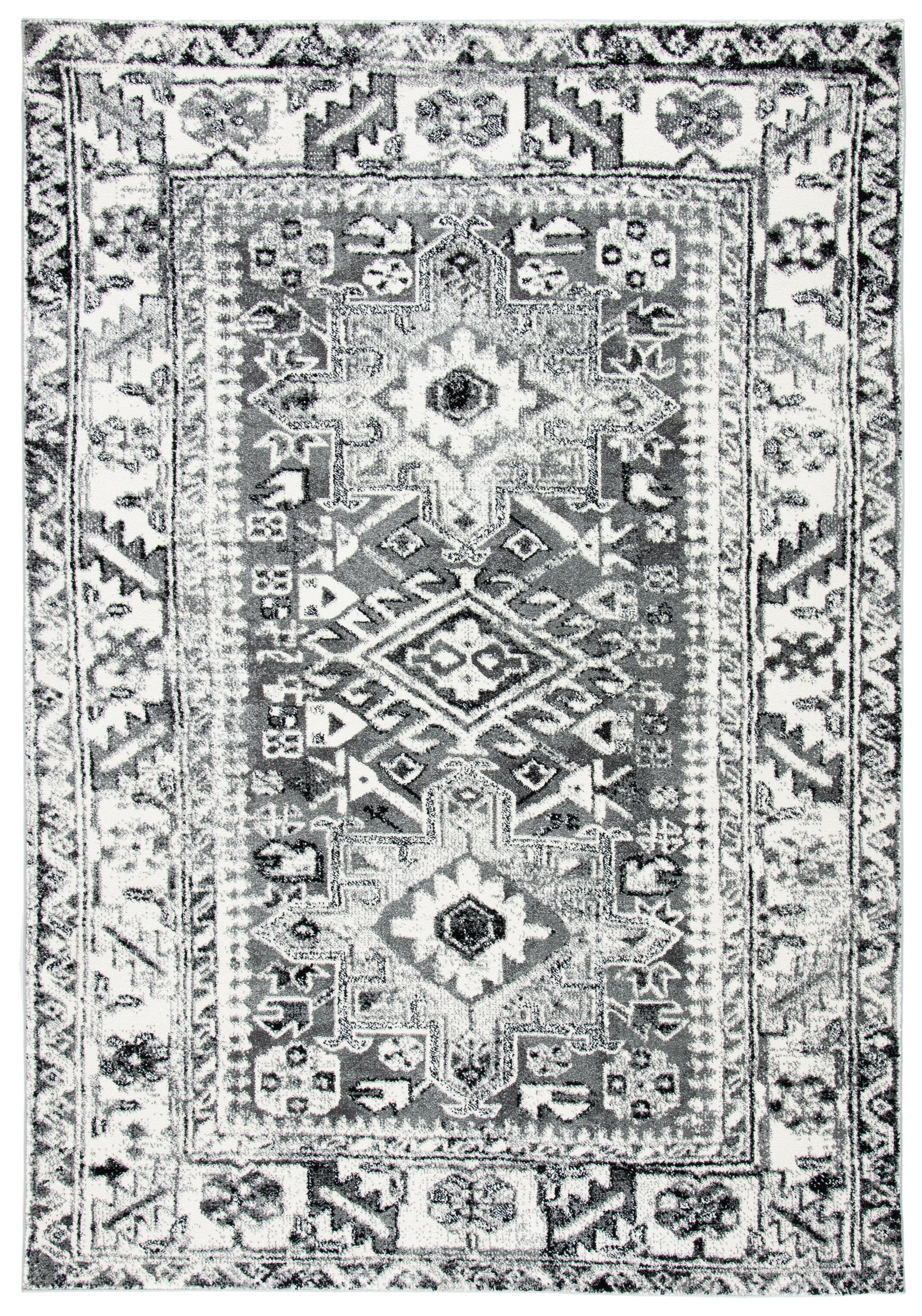 Safavieh Vintage Hamadan Dania Oriental Area Rug, Gray/Ivory, 2'3" x 4'