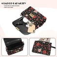 thumbnail image 4 of Pzuqiu Red Roses Women's Leather Crossbody Bag Trendy Minimalist Women Crossbody Bag with Chain Strap Versatile Practical Casual for Daily Life Party and Special Occasions, 4 of 7