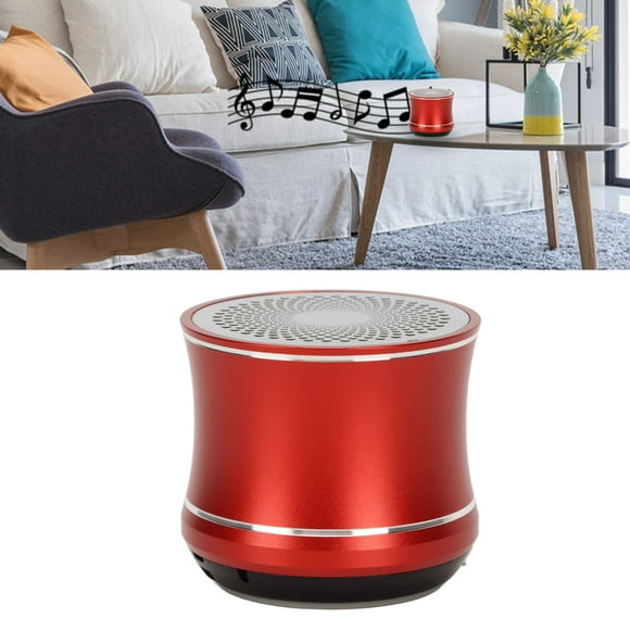 Speaker, Portable Outdoor Mini Aluminum Alloy Speaker, Auto Connect Clear Stereo HD Sound IP67 Waterproof Speaker with Lanyard for Home, Party, Outdoor, Beach