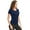 1 PCS-Navy Blue, variant on Hanerdun Womens Athletic Workout Shirts Quick Dry Yoga Tops Short Sleeve Tees Navy Blue 2XL