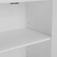thumbnail image 4 of Crosley Furniture Bartlett Wood Stackable Storage Pantry in White (Set of 2), 4 of 12