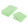thumbnail image 4 of 3pcs Flower Pattern Towel Microfiber Bath Towel Set Towel Shower Towel Sauna Towel - , Light Green, 4 of 8