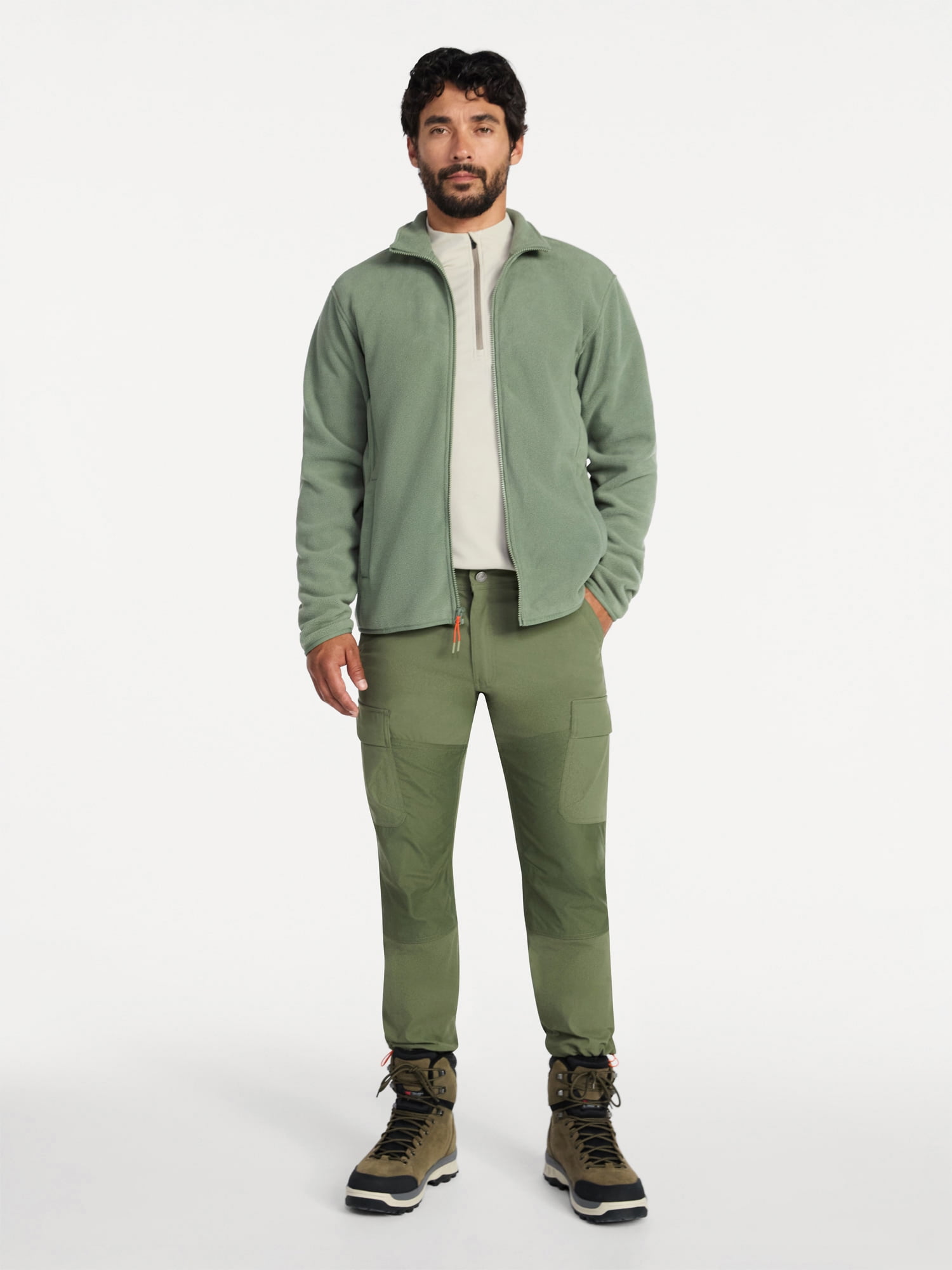 Ozark Trail Men's and Big Men's Cargo Pants, Sizes 30-46