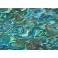 thumbnail image 1 of Ahgly Company Machine Washable Indoor Rectangle Transitional Deep-Sea Green Area Rugs, 8' x 10', 1 of 7