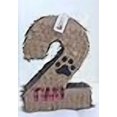 thumbnail image 3 of Tan Color Number Two Pinata Lumberjack Theme Lumberjack Party Favor, 3 of 3
