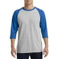 thumbnail image 5 of Gildan Heavy Cotton Three-Quarter Raglan Sleeve Baseball T-Shirt, 5 of 6
