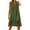 Army Green, variant on snilers Summer Dresses for Women V Neck Sleeveless Button Down T Shirt Dress Loose Fitted Swing Midi Dresses Beach Vacation Sundress
