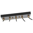 thumbnail image 5 of Woodbridge Lighting Elise 5-Light Glass Linear Pendant in Brass/Bronze/Mercury, 5 of 5