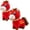 Crying+Smiling _7.87in#2, variant on Crying Horse - Year of The Sad Horse 2026 Plush, 9.84in Funny Red Plushie Figurine Spring Festival Ideal for Home Decor, Gift, New Year Mascot (2*Smiling)