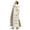 Beige M, variant on Women Cotton Coat Hooded Long Sleeve Pockets Side Slit Hem Down Jacket Solid Color Pockets Thickened Casual Outwear