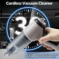 thumbnail image 3 of Cordless Handheld Vacuum Cleaner 9000Pa Car Home Rechargeable Wet Dry Duster, 3 of 6