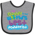 thumbnail image 3 of Inktastic Daddy Worlds Best Podiatrist Boys or Girls Baby Bib, 3 of 4