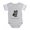 Heather Gray, variant on CafePress - Good Yorkie - Cute Infant Baby Football Bodysuit