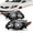 Black Amber, variant on For 2009-2010 Toyota Corolla Chrome Headlights Assembly Amber Corner Headlamps Left+Right