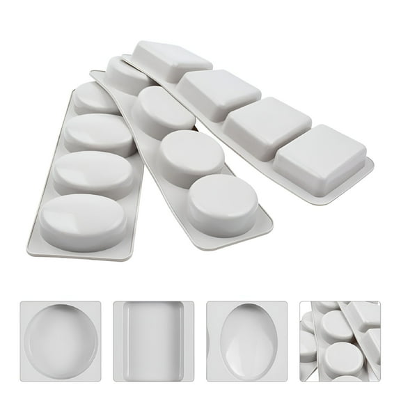 ACDANC 3 Pcs Homemade Soap Mold Making Supplies Craft Soaps Kit DIY