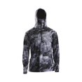 thumbnail image 3 of jinwen Men's Sun Protection Hoodie Shirt Thin Rash Guard for Outdoor Camping Riding 2XL, 3 of 9
