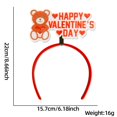 thumbnail image 2 of Valentine's Gift Stylish Hairband Valentine Day Headband for Party Stage Performances Headwear, 2 of 20