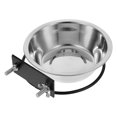 thumbnail image 4 of KONTONTY Large Dog Water Bowl Stainless Steel Space Saving Design For Puppy 1 Set, 4 of 5