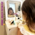 thumbnail image 3 of Set de maquillaje y salón Montessori Mama Wooden Pretend Play, 3 of 6
