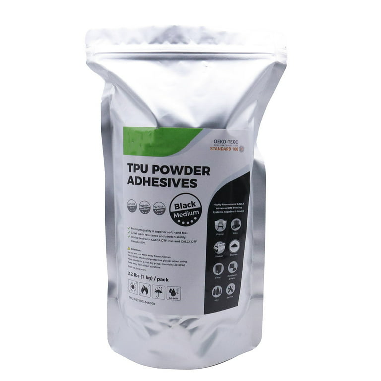 1Kg (2.2lbs) Premium Medium DTF Powder Direct to Film Digital Transfer  Powder Hot Melt Adhesive