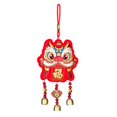 thumbnail image 6 of Chinese New Year Decor Car Ornament Dragon Lion Embroidery Fish Sachet Pendant Wind Chimes Hanging Decorations Lucky Bag DRAGON KING, 6 of 7