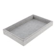 thumbnail image 2 of Bandeja de Joyería Sunnimix Bandeja de Terciopelo Gris 24.5x3x14.5cm, 2 of 7