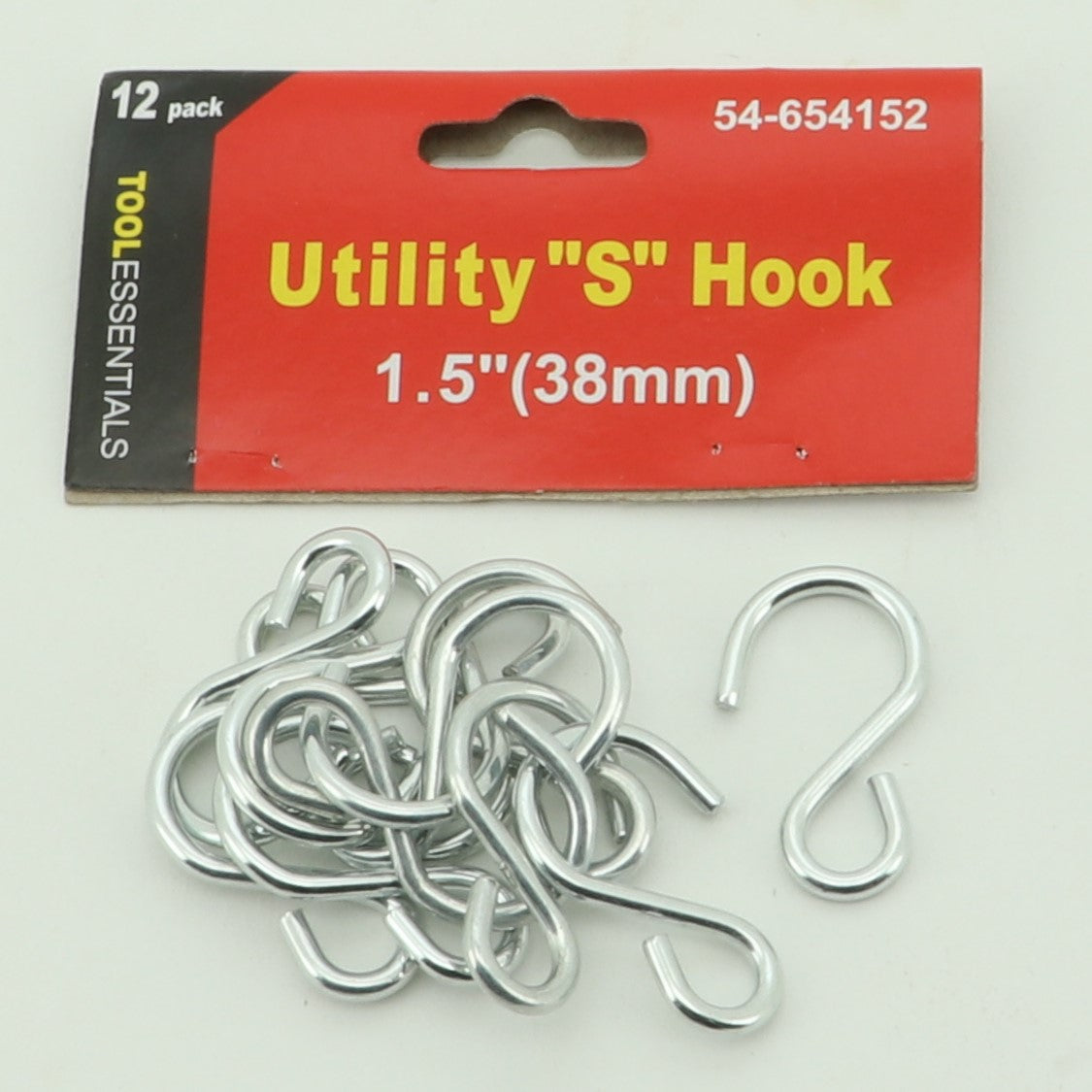 12pc 1.5" SShaped Utility Hooks Hanging Plants Attaches To Chains