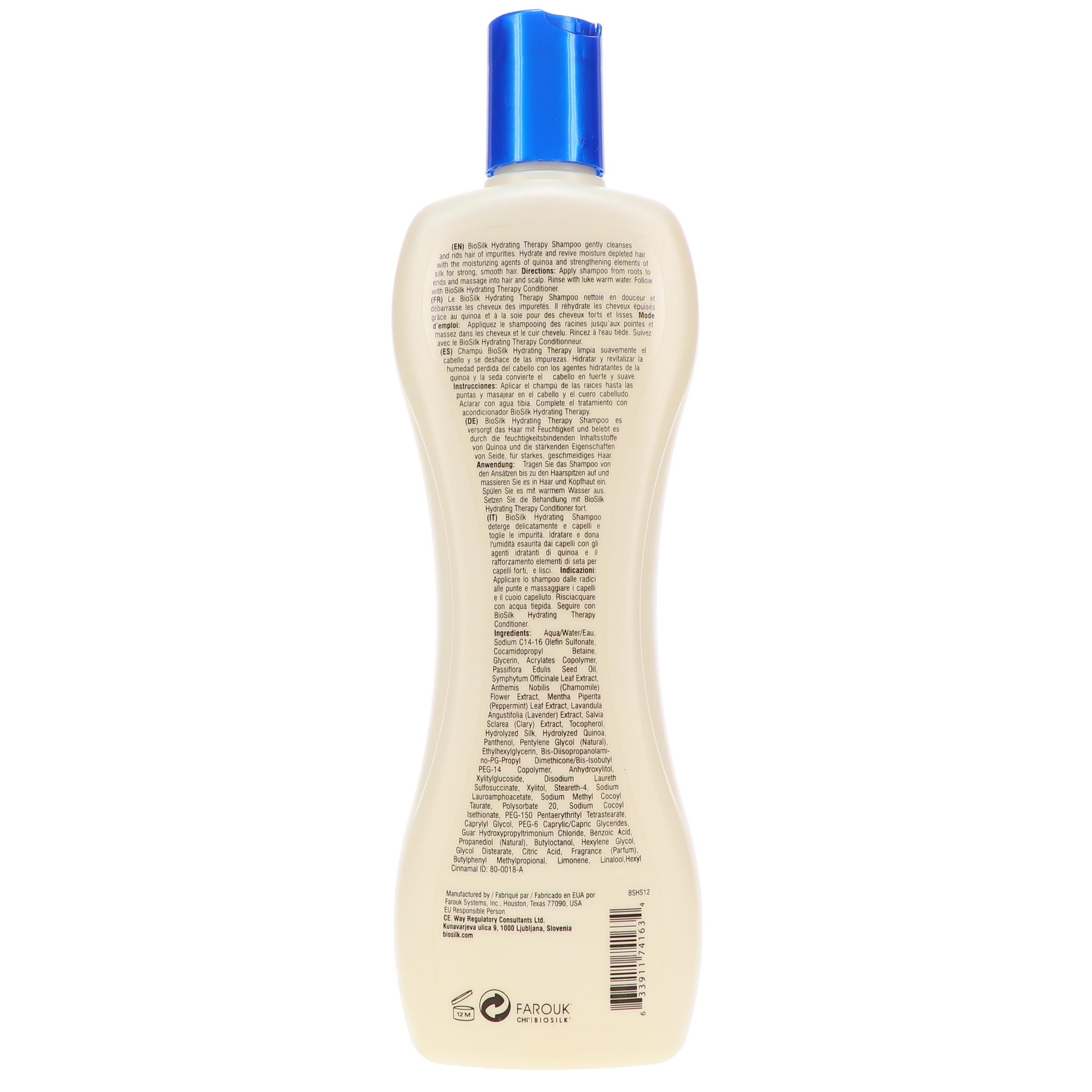 Biosilk Hydrating Therapy Shampoo 12 oz - image 5 of 8