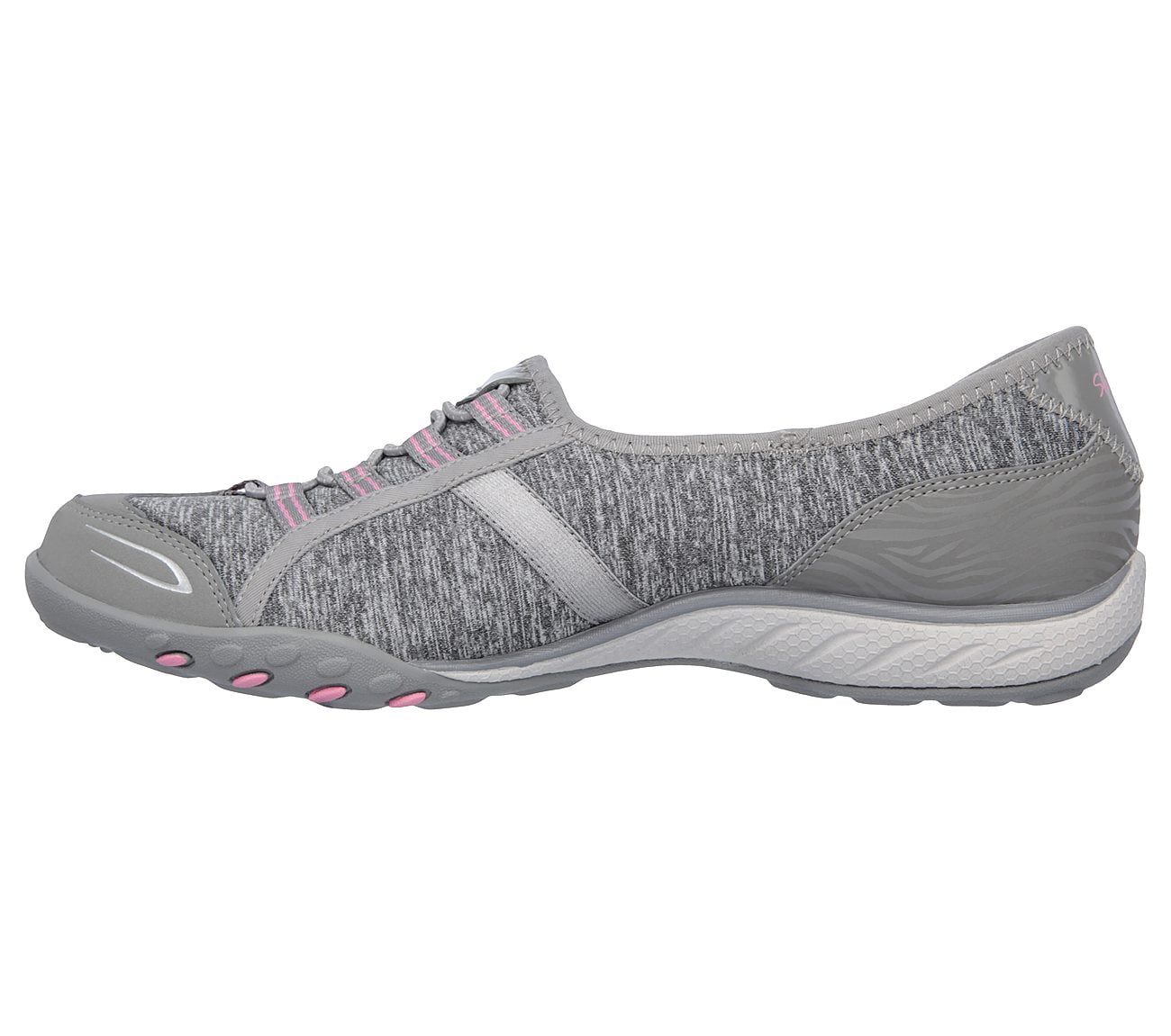 Sport Breathe Good Life Walking Shoe,Gray/Pink,10 M - Walmart.com