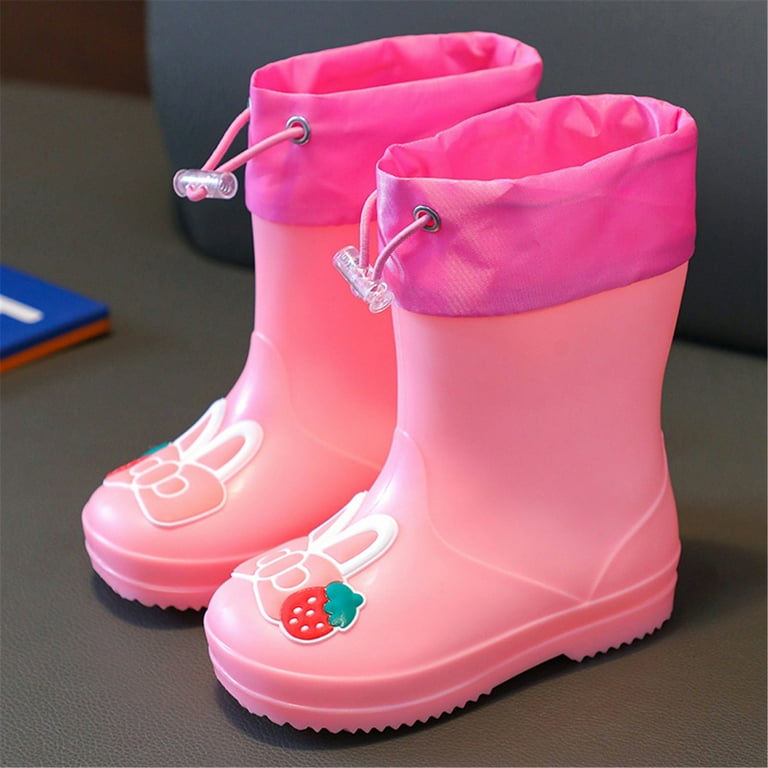 Cheap kids top rubber boots